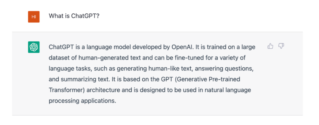 GPT (Generative Pre-trained Transformer) architecture and is designed to be used in natural language processing applications