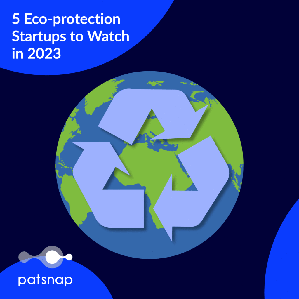 5 年に注目すべき環境保護スタートアップ 2023 社 Patsnap ポスター