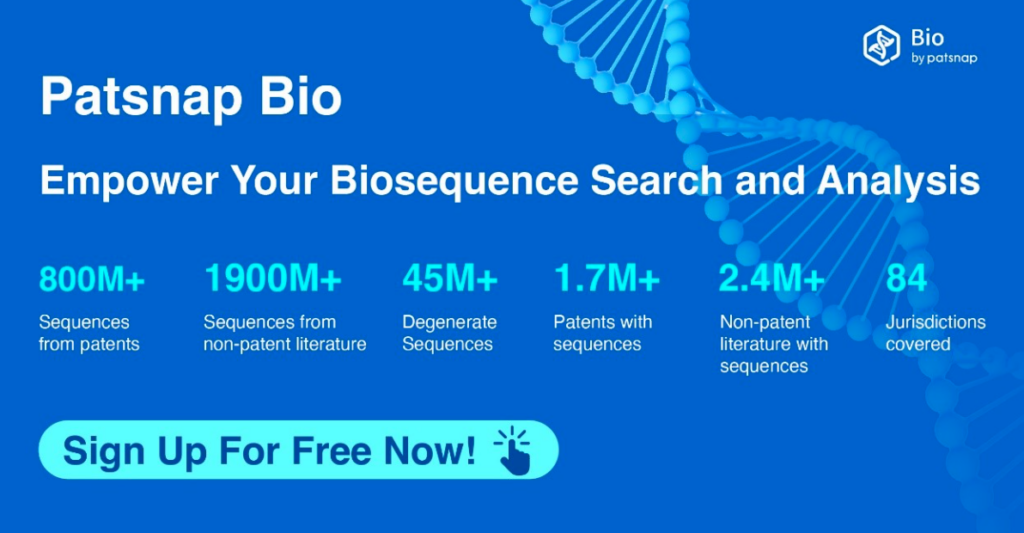 Patsnap Bio- Sequence Search & Analysis Benefits