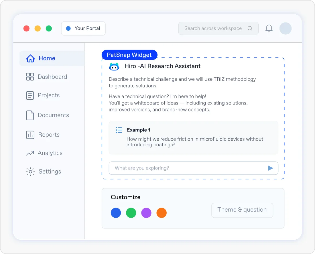 UI Widgets portal